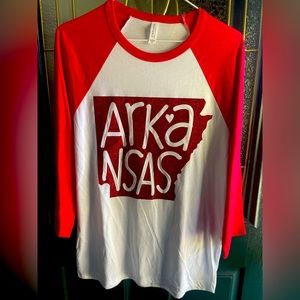 Arkansas 1/4 length sleeves T